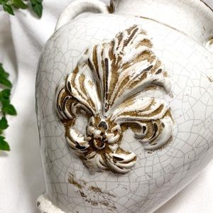 Accents - vintage rustic bohemian ceramic vase Accents - vintage rustic bohemian ceramic vase